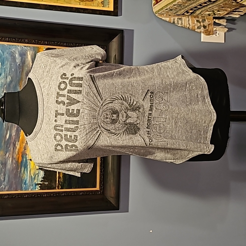 Women's gray Journey graphic t-shirt